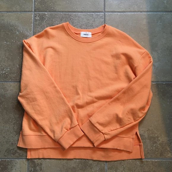 Stylenanda Step Hem French Terry Sweatshirt (BRAND NEW W/O TAG) - Picture 1 of 2